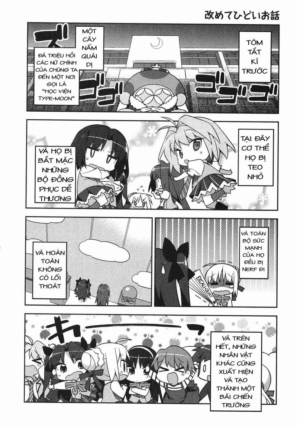 Type-Moon Gakuen – Chibi Chuki! Chương 2 Trang 2