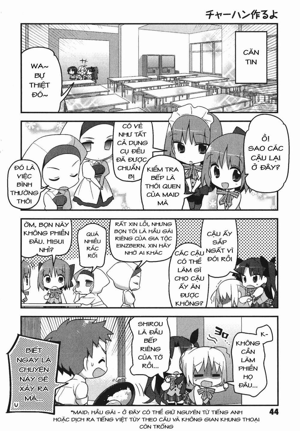 Type-Moon Gakuen – Chibi Chuki! Chương 3 Trang 5