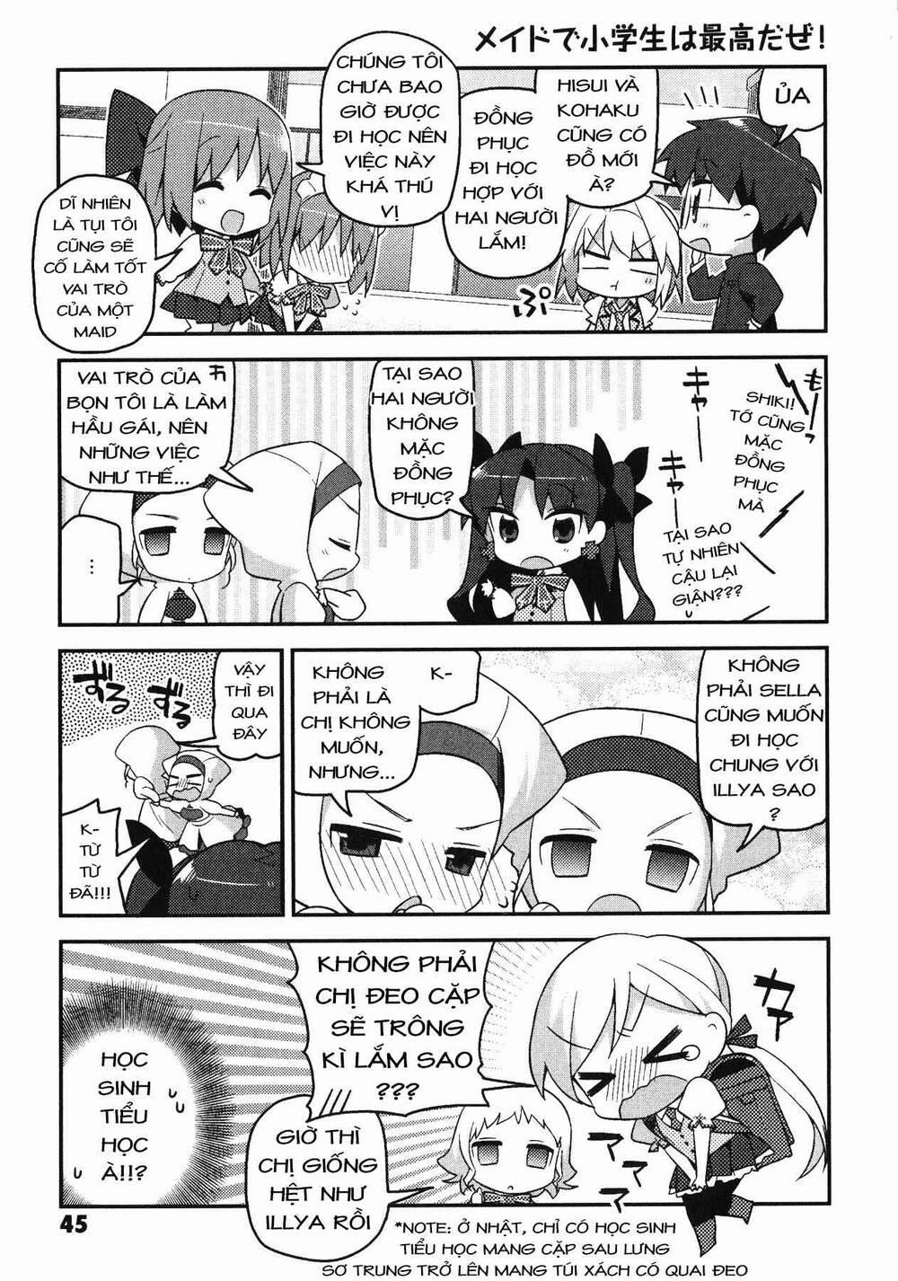 Type-Moon Gakuen – Chibi Chuki! Chương 3 Trang 6