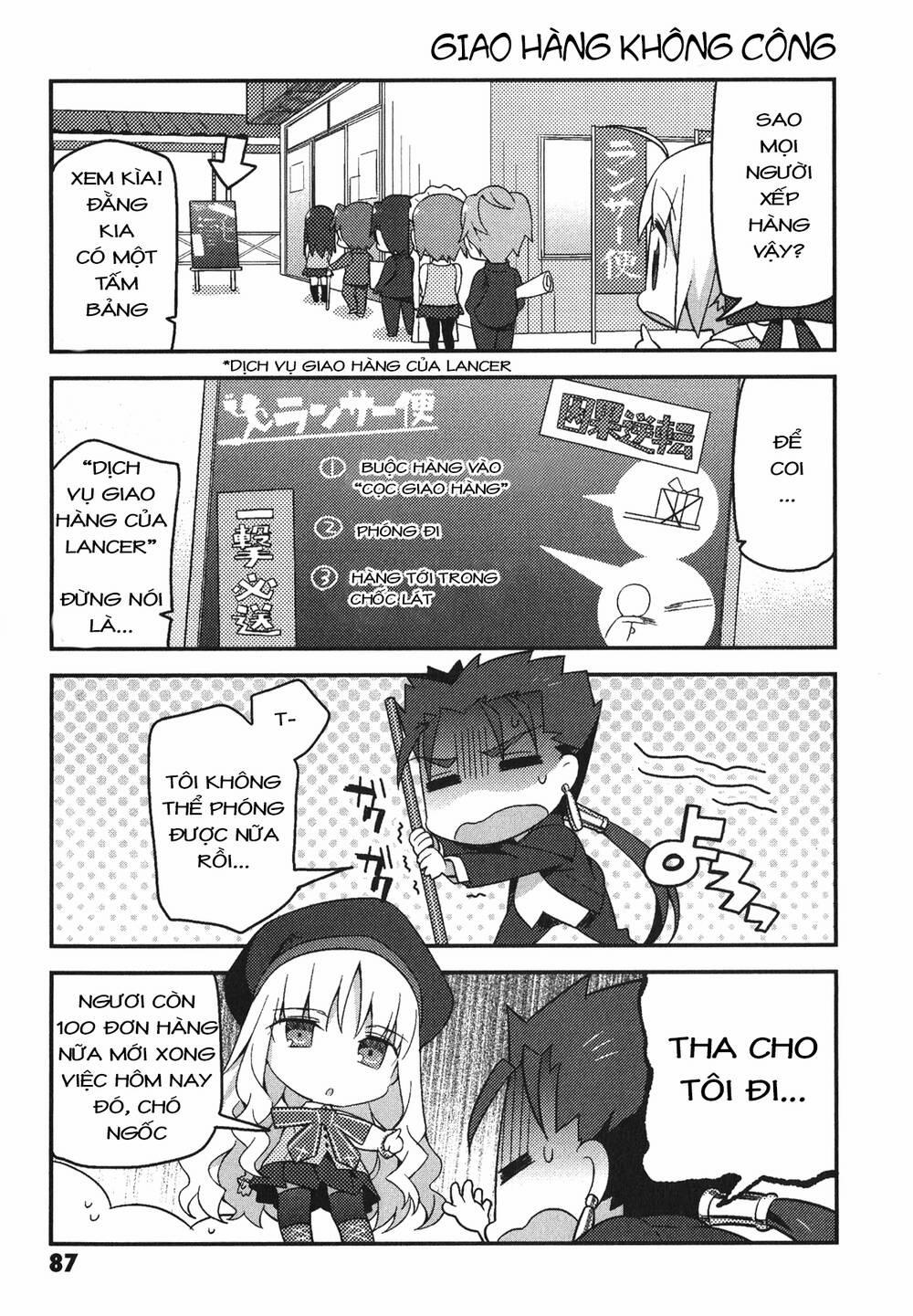 Type-Moon Gakuen – Chibi Chuki! Chương 5 Trang 11