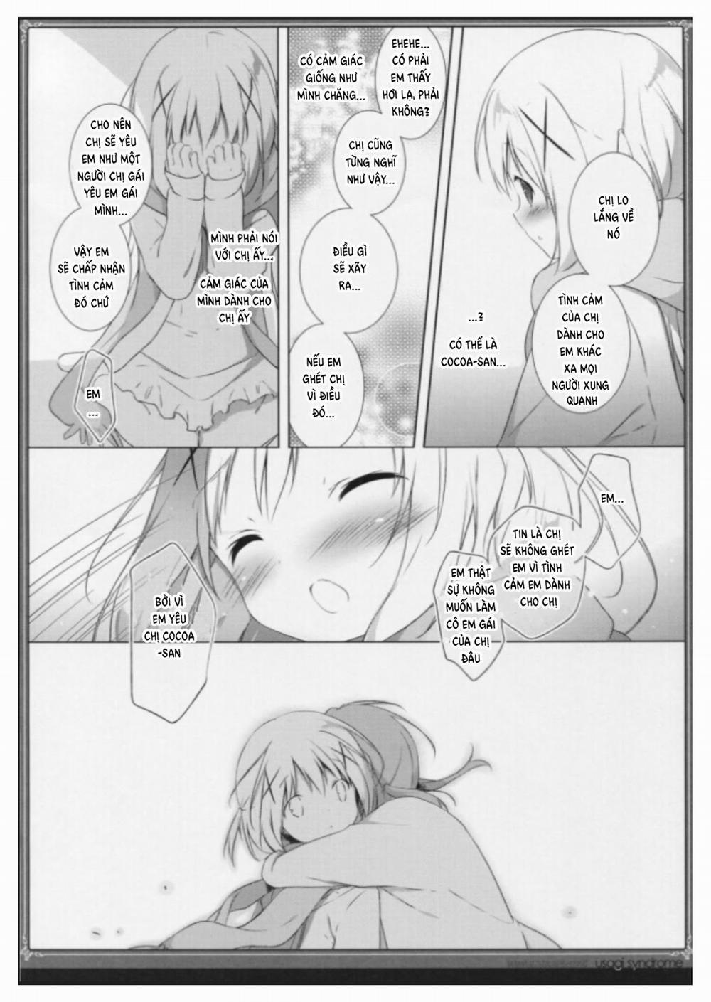 Usagi Syndrome 2 (Gochuumon Wa Usagi Desu Ka) Chương Oneshot Trang 13