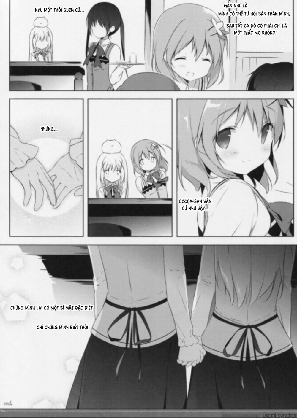 Usagi Syndrome 2 (Gochuumon Wa Usagi Desu Ka) Chương Oneshot Trang 21