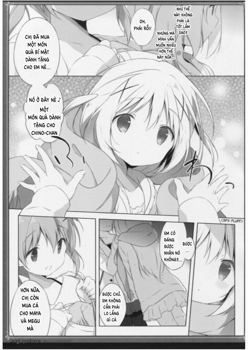 Usagi Syndrome 2 (Gochuumon Wa Usagi Desu Ka) Chương Oneshot Trang 10