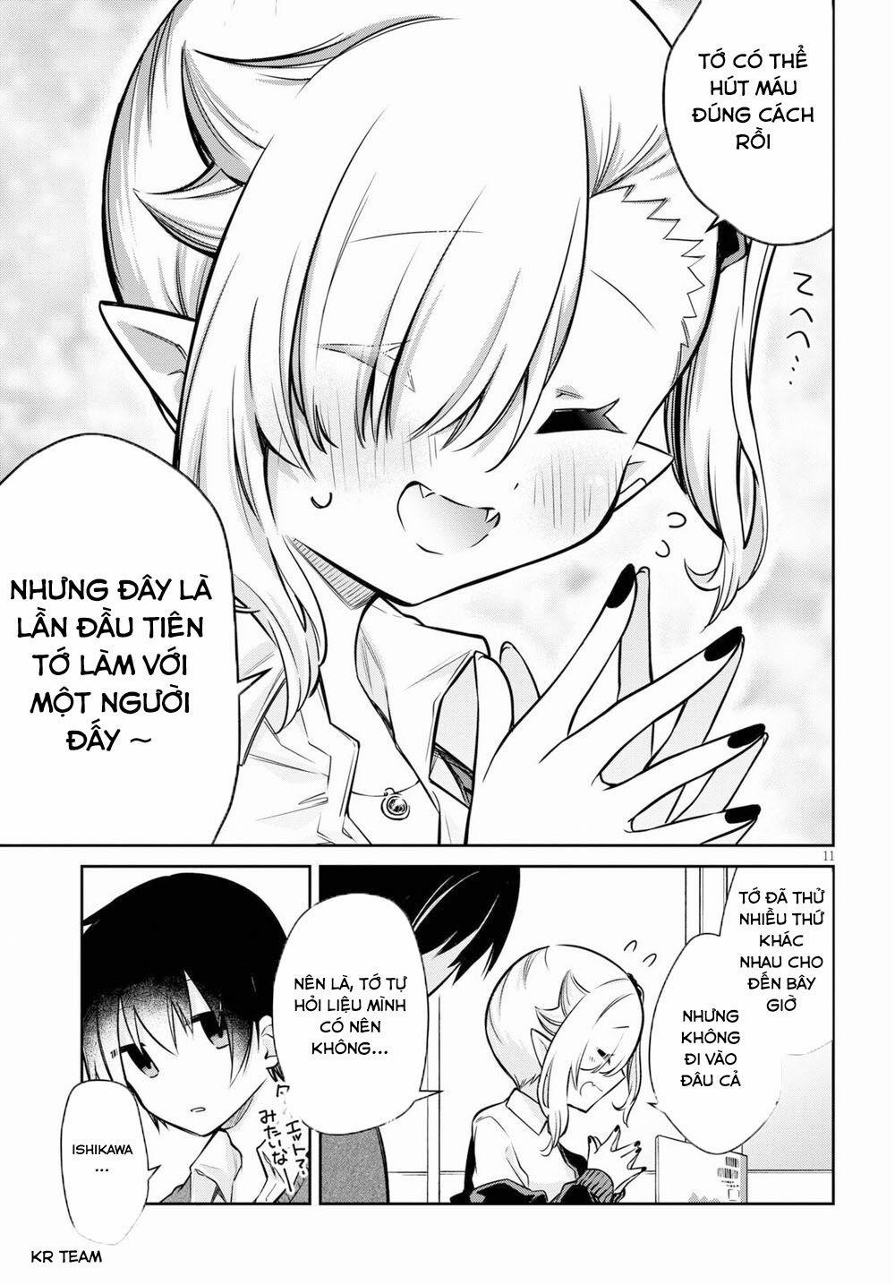 Vampire-Chan Can’t Suck Properly Chương 2 Trang 12