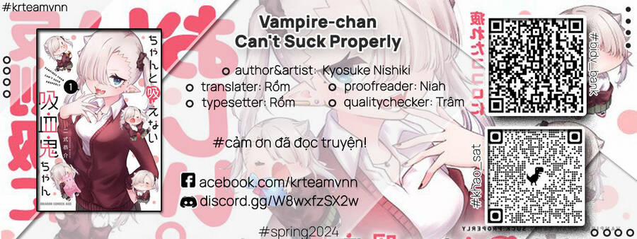 Vampire-Chan Can’t Suck Properly Chương 30 Trang 1