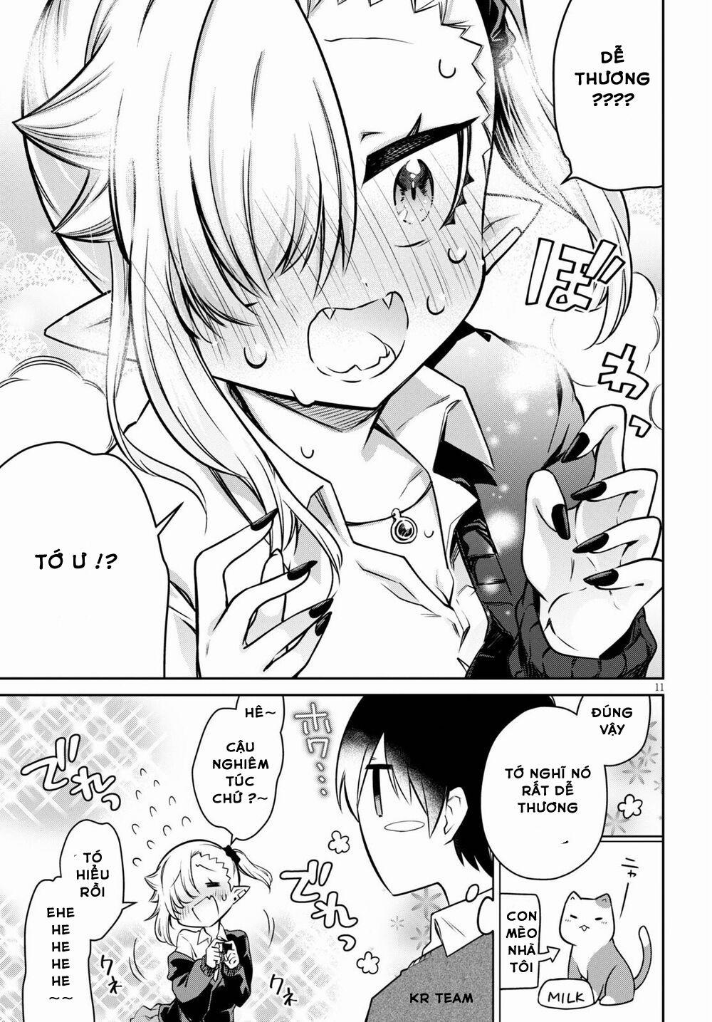 Vampire-Chan Can’t Suck Properly Chương 4 Trang 12