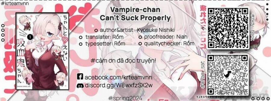 Vampire-Chan Can’t Suck Properly Chương 43 Trang 1