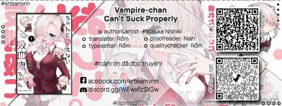 Vampire-Chan Can’t Suck Properly Chương 44 Trang 1