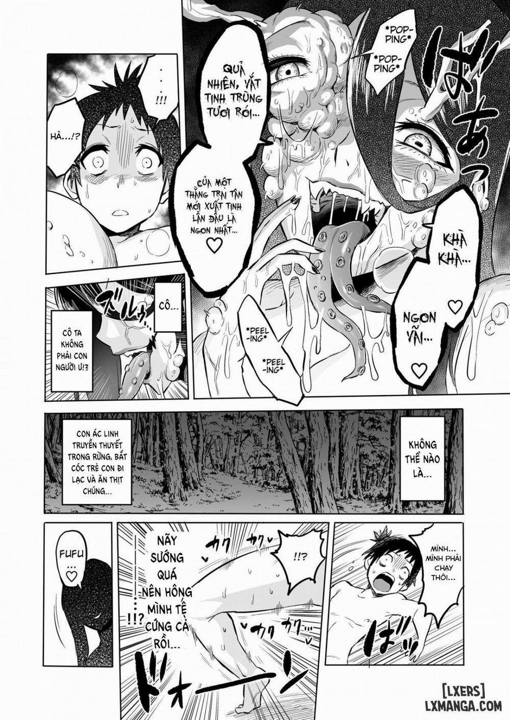 Warabe Kui ~Mori no Oku de Bijo Youkai ni Yuuwaku sarete Chương Oneshot Trang 12