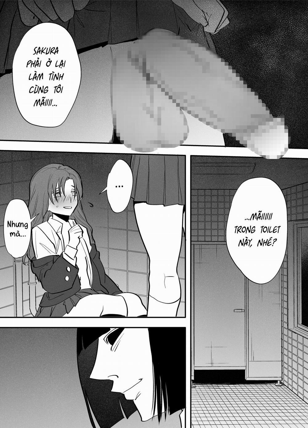 Watashi to toire to futanari Hanako-san Chương Oneshot Trang 18