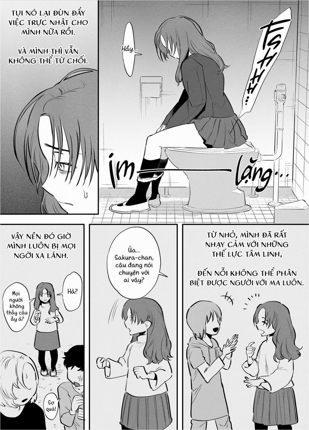 Watashi to toire to futanari Hanako-san Chương Oneshot Trang 4