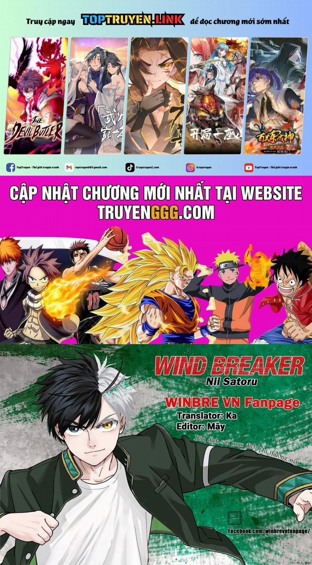 Wind Breaker (Nii Satoru) Chương 148 Trang 1