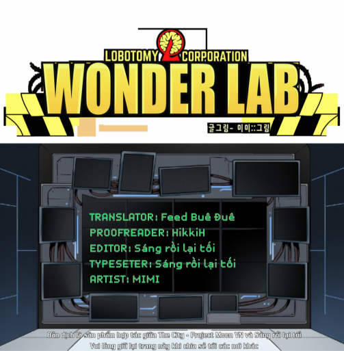 Wonder Lab (Lobotomy Corporation Comics) Chương 2 Trang 1