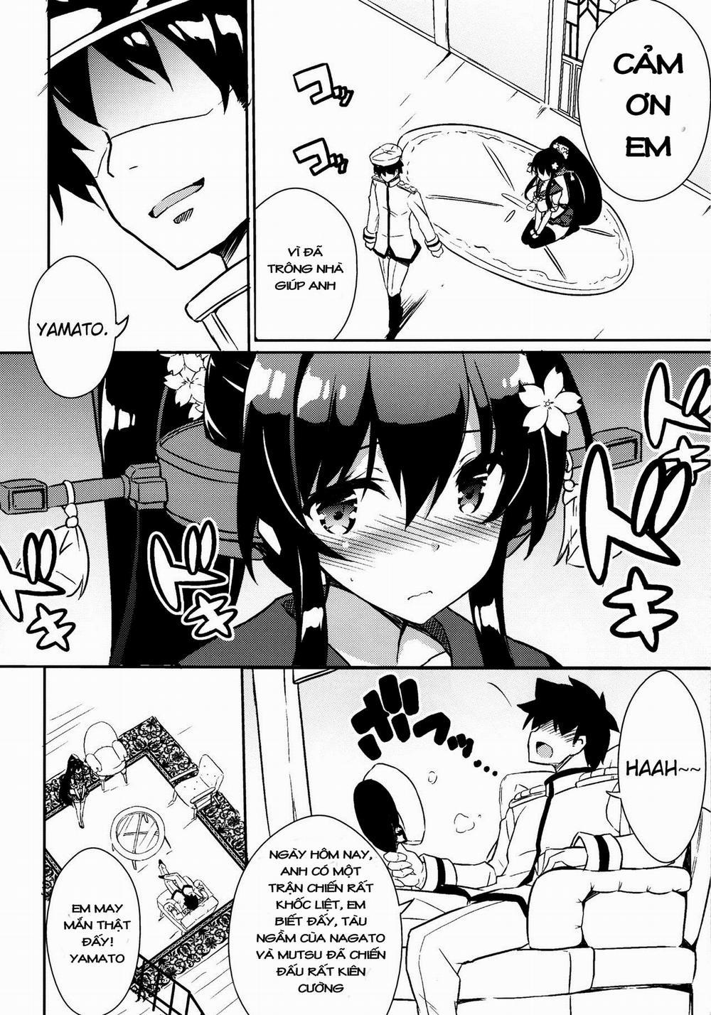 Yamato Hotel no Room Service wa Ikaga Desuka (Kantai Collection -KanColle-) Chương Oneshot Trang 3