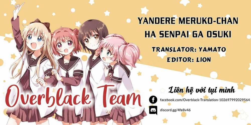 Yandere Meruko-Chan Ha Senpai Ga Osuki Chương 2 Trang 2