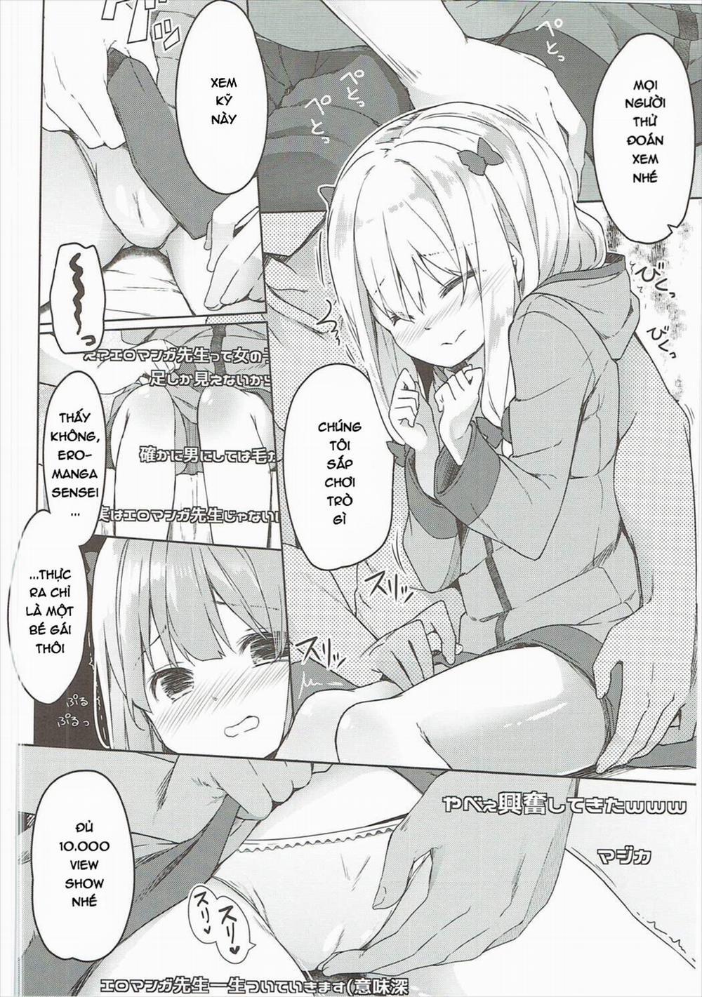 Yatta ne Sagiri-chan Shiryou ga Fueru ne! (Eromanga Sensei) Chương Oneshot Trang 10