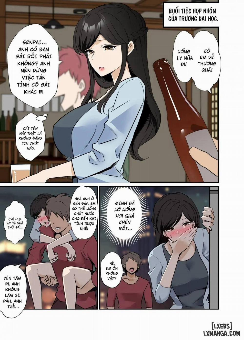 Yotta daigaku no kouhai o turekonde warui koto o suru hanashi Chương Oneshot Trang 3