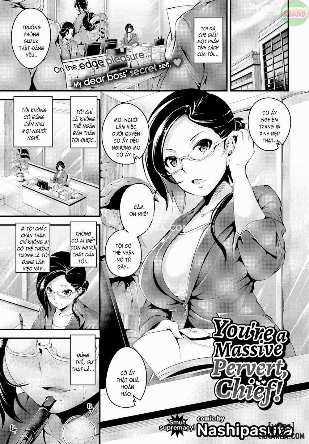 You’re a Massive Pervert, Chief! Chương Oneshot Trang 1