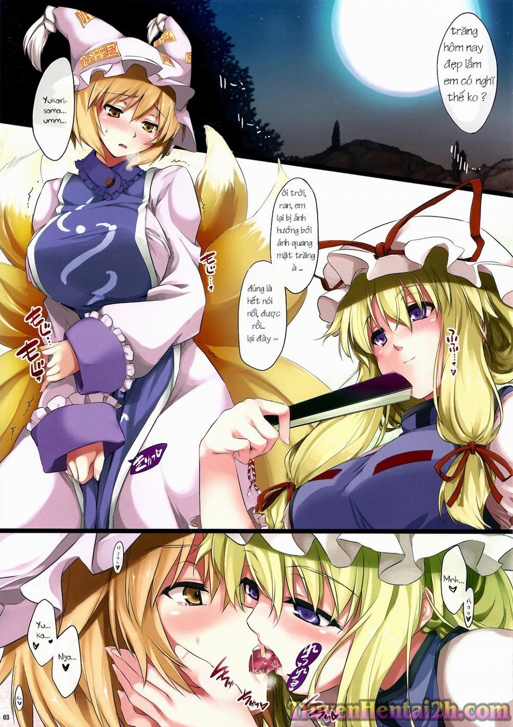 Yukaran Ran (Touhou) Chương Oneshot Full Color Trang 3