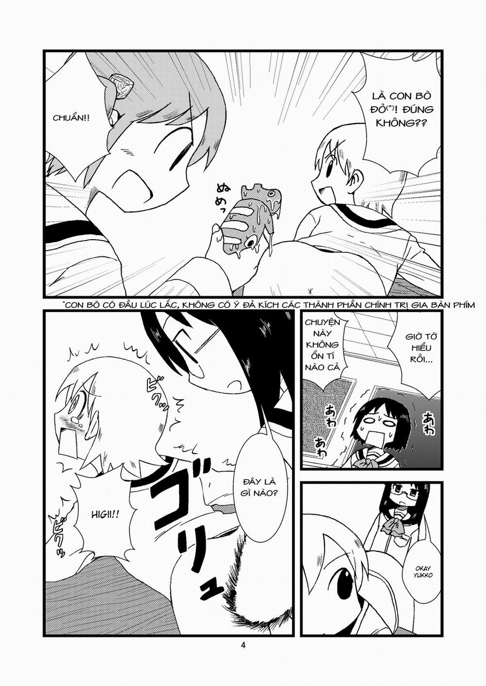 Yukko ni tsukkomi manga (Nichijou) Chương Oneshot kh ng che Trang 4