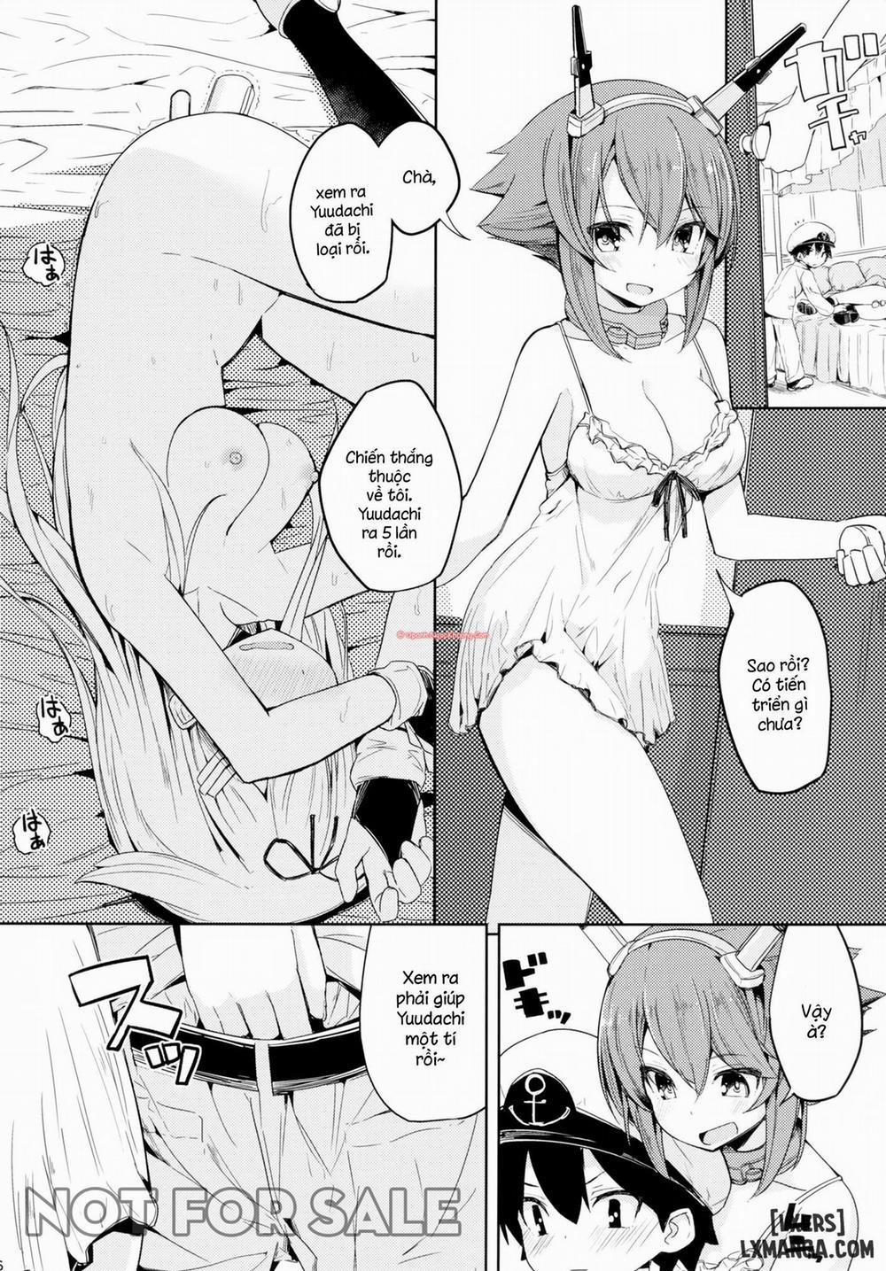 Yuudachi to Teitoku ga H de Kenka Chương Oneshot Trang 17