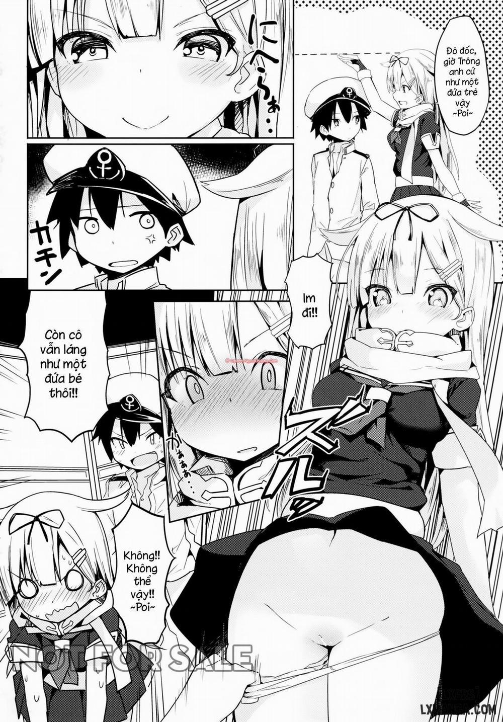 Yuudachi to Teitoku ga H de Kenka Chương Oneshot Trang 3