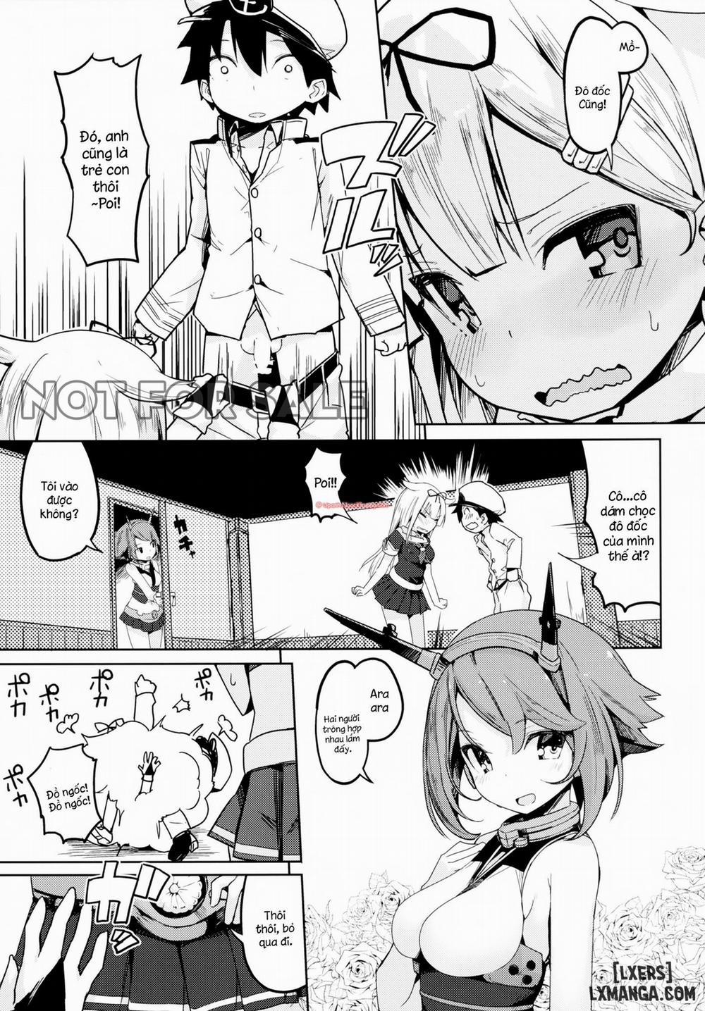 Yuudachi to Teitoku ga H de Kenka Chương Oneshot Trang 4