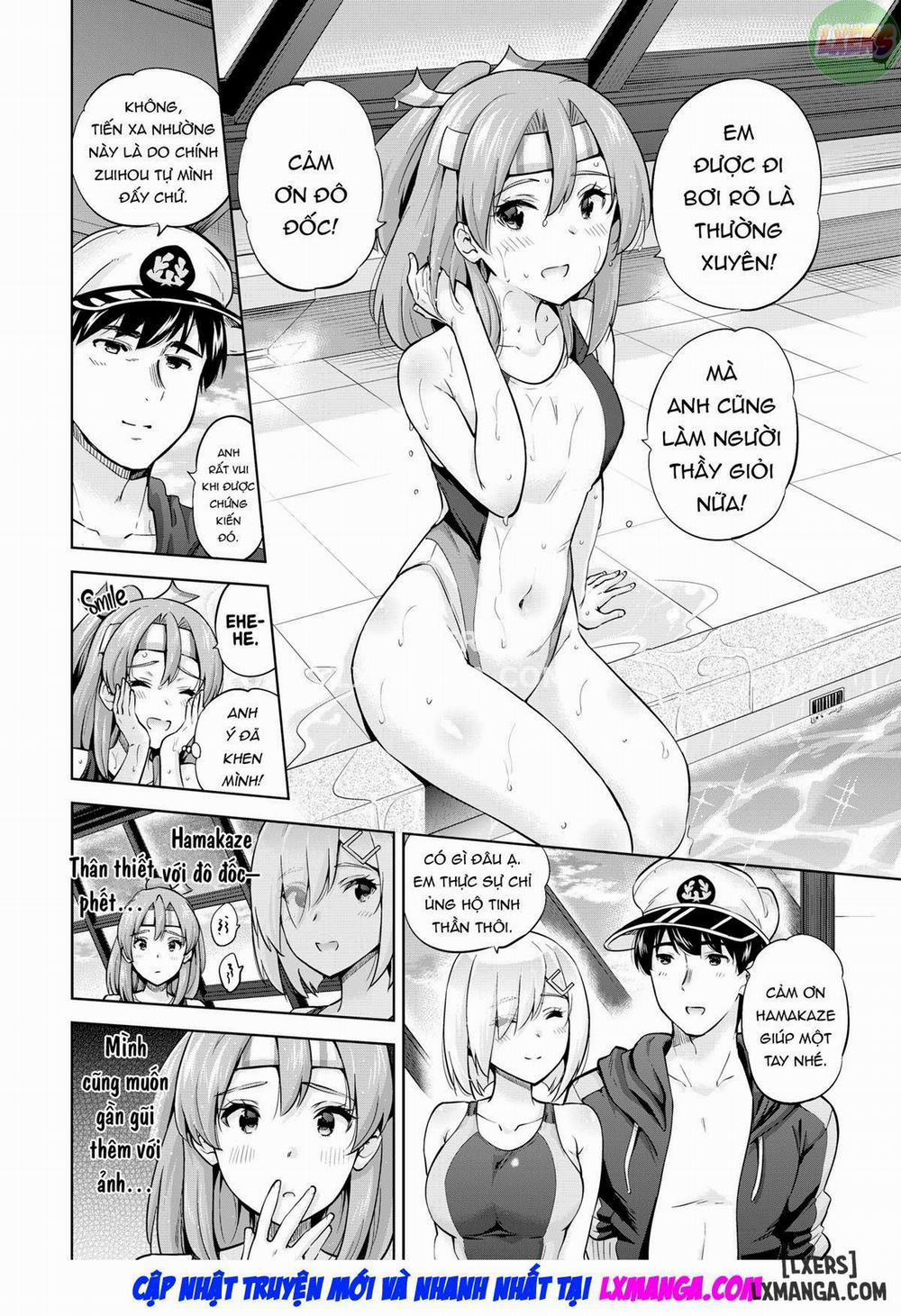 Zuihou and Hamakaze in Racing Swimsuits Chương Oneshot Trang 6